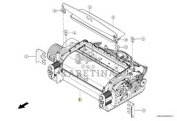 Claas Jaguar 970 - corncracker kompletny 0024017757