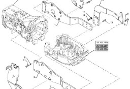 New Holland T6090 T6070 Płyta boczna 84578710