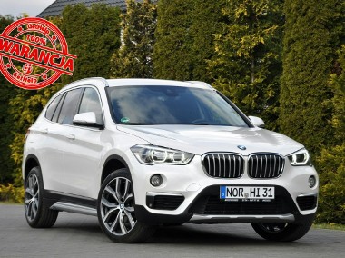 BMW X1 F48 2.0d(150KM)*Radar*Xenon*Ringi*Navi*Skóry*El.Klapa*Reling*I Wł*Alu19"-1