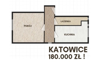 Mieszkanie Katowice Piotrowice, ul. Fredry-1