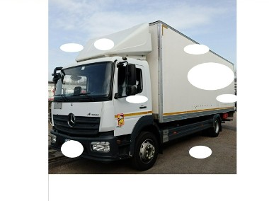 Mercedes-Benz Atego 1521 Euro 6 kontener 20p. ład.7020kg \sprowadzony Mercedes Atego 1521 Euro 6 Kontener 20pal. tylko 327000km, ...-1