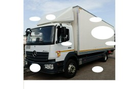 Mercedes-Benz Atego 1521 Euro 6 kontener 20p. ład.7020kg \sprowadzony Mercedes Atego 1521 Euro 6 Kontener 20pal. tylko 327000km, ...