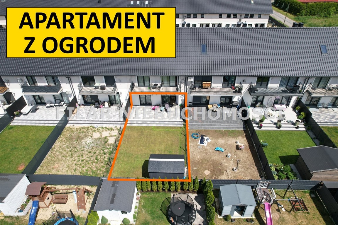 apartament 3 pokojowy z ogrodem