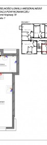 Mieszkanie 2 pokojowe 47,49 m2, 1 piętro (miejsce postojowe w garażu podziemnym+-4