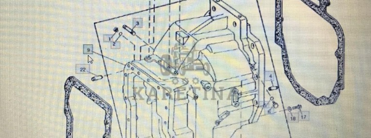 John Deere AR 92598/obudowa/John Deere 4555/4755/4955 Nr części AR92598-1