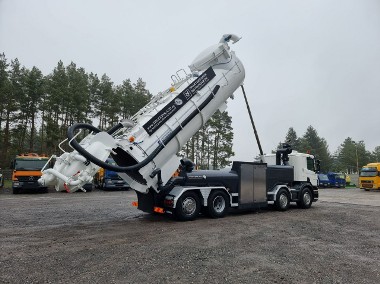 Scania Ładowarka próżniowa ssąco-nadmuchowa Naaktgeboren Vacum Koparka ssąca Vacu-press 8000 wuko Saugbagger-1