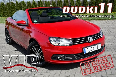 Volkswagen Eos 1.4Turbo DUDKI11 Cabrio,Serwis,Parktronic.Tempomat.podg.Fotele.
