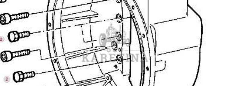 Fendt Favorit 514 Obudowa Koła Zamachowego CZĘŚCI 311200010010-1