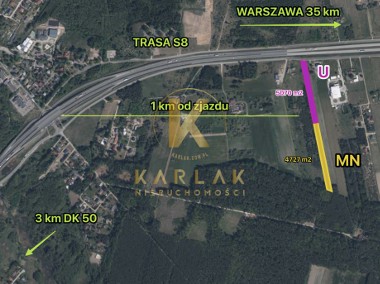 Hektar przy S8 - 35 km od Warszawy-1