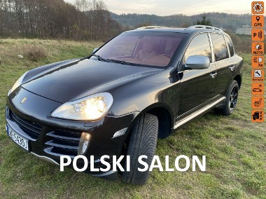 Porsche Cayenne I Salon RP, 385KM, V8,biksenony,skóry,nawigacja,po liftingu,Bose,hak-1