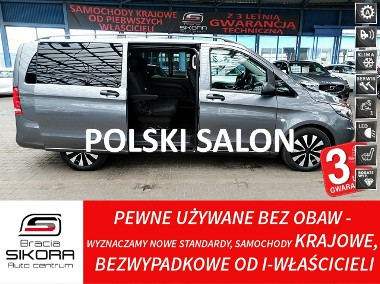 Mercedes-Benz Vito W447 8-OSÓB Tourer DŁUGI 163KM AUTOMAT FulLed Krajowy Bezwypadkow1-WŁ FV2-1
