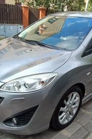 Mazda 5 II 2.0 16V i-stop, Sports-Line, bezwypadkowy,7-miejsc,skóra,150 KM,lift-2