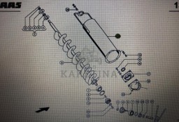 Rura napełniająca Claas Mega 370-340 Nr kat. 000 600 643 0 Nr kat. 000 600 643 0