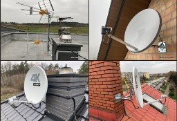 Montaż anten satelitarnych i naziemnych - serwis ustawianie