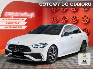 Mercedes-Benz Klasa C W205 220 d 4-Matic AMG 220d 4M Pakiet AMG Premium + Dach panoramiczny + Pakiet-1