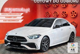 Mercedes-Benz Klasa C W205 220 d 4-Matic AMG 220d 4M Pakiet AMG Premium + Dach panoramiczny + Pakiet