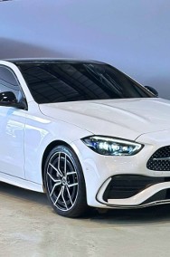 Mercedes-Benz Klasa C W205 220 d 4-Matic AMG 220d 4M Pakiet AMG Premium + Dach panoramiczny + Pakiet-2