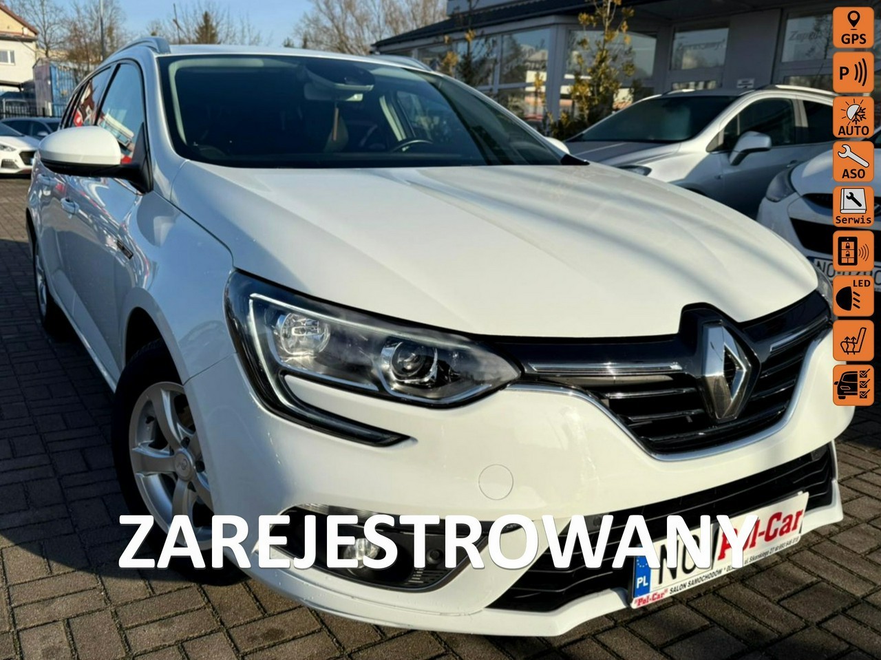 Renault Megane IV nawigacja, grzane fotele,telefon,hak,led