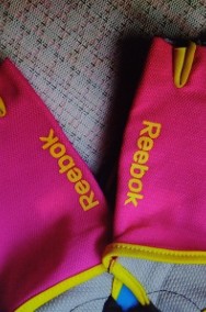 (L) REEBOK/ Różowe rękawiczki fitness/ rękawiczki na rower/ NOWE-2