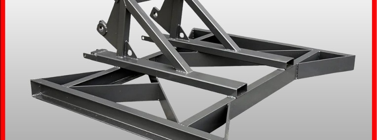 Równiarka terenu ziemi niwelator terenu grabie MT1 Metal-Technik-1