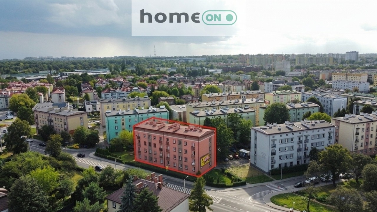 Przestronne dwa pokoje z balkonem!