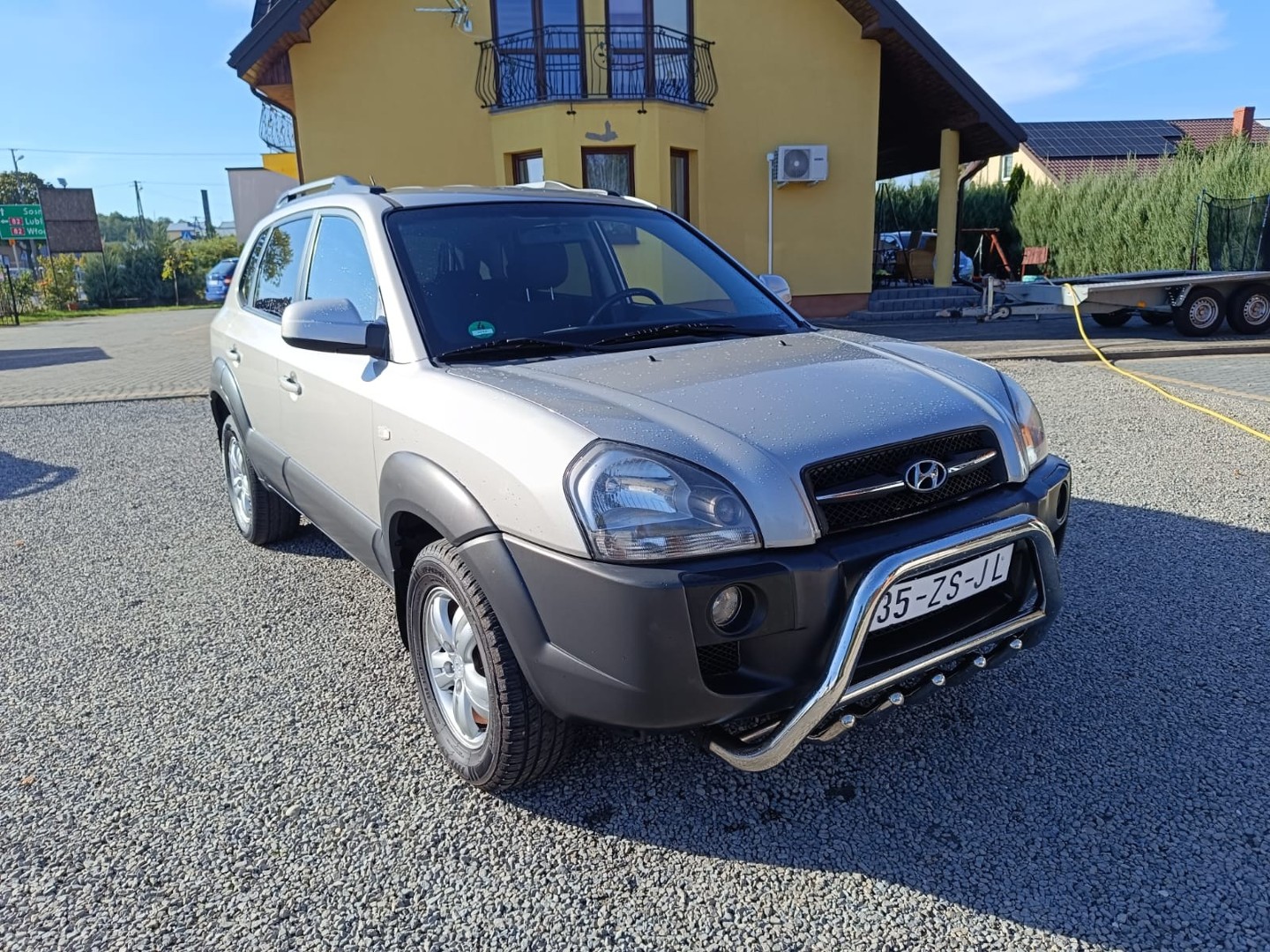 Hyundai Tucson 2,0 b 2008 rok hak klima opłacony