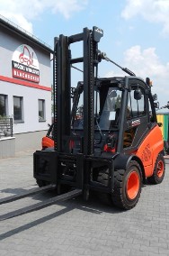 Gazowy wózek widłowy Linde H45T-02 przesuw boczny / BD-2304-2