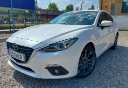 Mazda 3 III SALON PL. pierwszy wł. BIAŁA PERŁA Ksenony Kamera Alu18