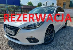 Mazda 3 III SALON PL. pierwszy wł. BIAŁA PERŁA Ksenony Kamera Alu18