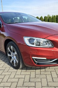 Volvo V60 I 2.4D6, Hybryda.Skóry,Kolorowa Navi,Super Stan,Plug-In.Fotele z pamię-2