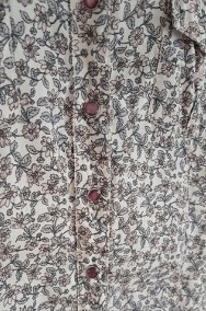 Bluzka Orsay 38 M koszulka bawełniana kwiaty floral koszula-2