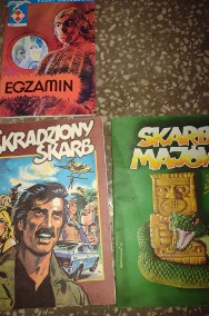 Kapitan Kloss, X-Men, Skradziony Skarb, Egzamin, Thorgal komiksy z PRL-u -2