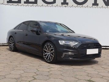 Audi A8 IV (D5) , Serwis ASO, Automat, VAT 23%, Skóra, Navi, Klimatronic,