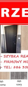 Akustyczne drzwi wejściowe z montażem do mieszkania w bloku ANTYWŁAMANIOWE tanio-3