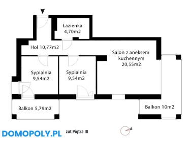 Nowoczesna architektura, apartament, 2 balkony!-2