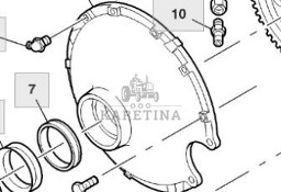 John Deere 9780CTS 9780i CTS 2005rok Obudowa H163694