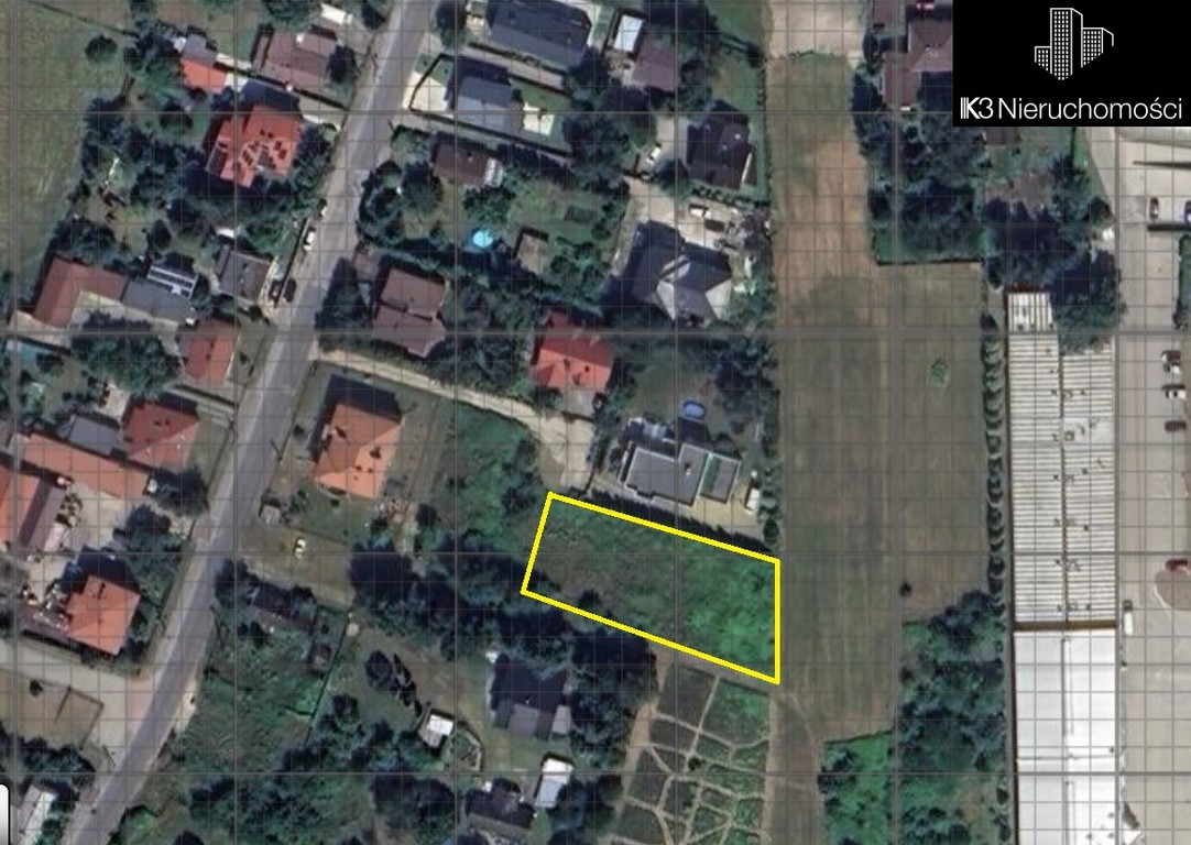 Działka 1289 m² ul. Jutrzenki wydane WZ - Widok 2