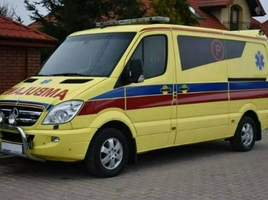 Mercedes-Benz Sprinter Ambulans karetka typ B PN-EN 1789 nosze Stryker M1 stan bardzo dobry-1