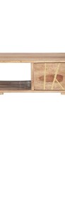 vidaXL Stolik kawowy, 95x50x42 cm, lite drewno sheesham286149-4