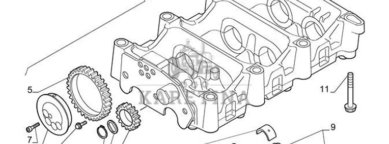 New Holland T6010 T6070 Obudowa 2855744-1