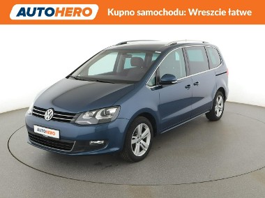 Volkswagen Sharan II 7 os. DSG xenon/LED navi klima auto grzan fotele el. klapa tempomat-1