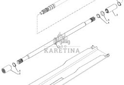 New Holland T6070 Wałek napędowy 87315240