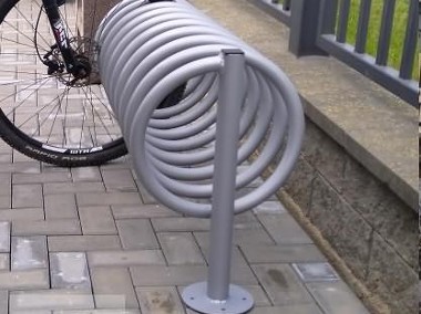 stojak na rowery na rower rowerowy Spiralny 120cm-1