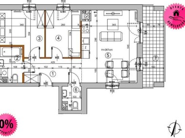 3 pokoje ciche Rembertów 55 m2 od Dewelopera-1