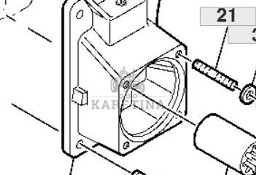 John Deere 9780CTS 9780i CTS 2005rok Obudowa Skrzyni Biegów Wału H133165