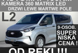 Ford Transit Custom Trend 136KM A8 DrzwiLewe Matrix Led Kamera 360 od ręki 9-os. 2174zł
