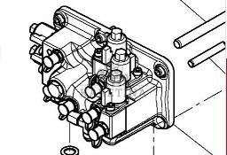 Massey Ferguson 7718S 7718 S 1804A DYNA 6 Pokrywa Przekładni Skrzyni Biegów CZĘŚCI 4302719M16