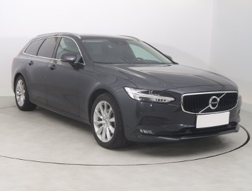 Volvo V90 II , Salon Polska, Serwis ASO, Skóra, Navi, Klimatronic,