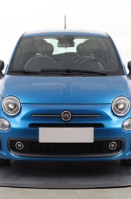 Fiat 500 , Salon Polska, 1. Właściciel, Serwis ASO, Skóra, Klima,-2