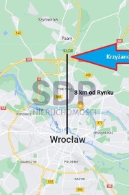 Krzyżanowice, 750m2, budowlana (WZ/stud), uzbr.-2